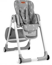 Стільчик для годування MoMi LUXURIA dark grey